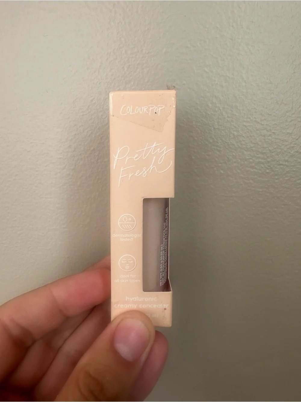 Colorpop Pretty Fresh Hyaluronic Creamy Concealer Fair 10N NEW